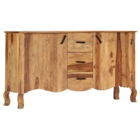 vidaXL Sideboard 145x40x80 cm Massivholz