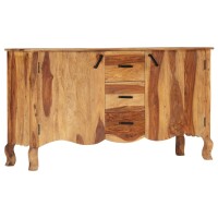 vidaXL Sideboard 145x40x80 cm Massivholz