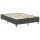 vidaXL Boxspring-Bettgestell Grau Stoff 140x200 cm