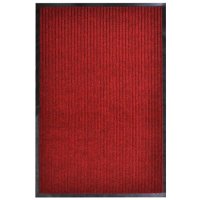 vidaXL Türmatte Rot 120x220 cm PVC
