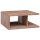 vidaXL Couchtisch 70 x 70 x 30 cm Massivholz Teak