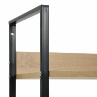 vidaXL B&uuml;cherregal 4 Regalb&ouml;den Eiche 60&times;27,6&times;124,5 cm Holzwerkstoff