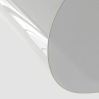 vidaXL Tischfolie Transparent Ø 110 cm 2 mm PVC
