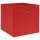 vidaXL Aufbewahrungsboxen 4 Stk. Rot 32&times;32&times;32 cm Stoff