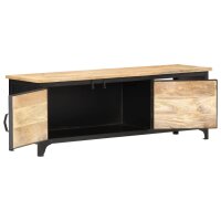 vidaXL TV-Schrank 120&times;30&times;40 cm Mango-Massivholz