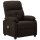 vidaXL Massagesessel Dunkelbraun Stoff