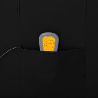 vidaXL Massagesessel Schwarz Kunstleder