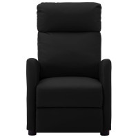 vidaXL Massagesessel Schwarz Kunstleder
