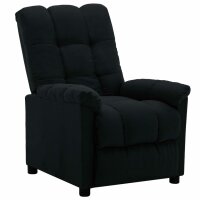 vidaXL Relaxsessel Schwarz Stoff