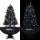 vidaXL Schneiender Weihnachtsbaum mit Schirmfu&szlig; Schwarz 170 cm PVC