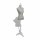 Damenbüste Schneiderpuppe Büste Torso Mannequin Leinen mit Streifen