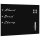 vidaXL Magnettafel Wandmontage Glas 80 x 60 cm
