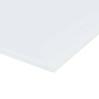 vidaXL Magnetisches Whiteboard Wandmontage Glas 60 x 20 cm