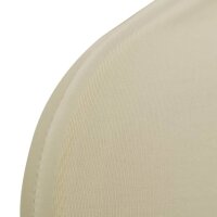 vidaXL Stretch-Stuhlhussen Creme 30 Stk.