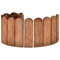 vidaXL Beeteinfassungen 2 Stk. 120 cm Imprägniertes Kiefernholz