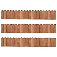 vidaXL Beeteinfassungen 3 Stk. 120 cm Imprägniertes...
