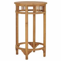 vidaXL 3-tlg. Gartenbar-Set Teak Massivholz