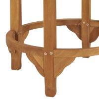 vidaXL 3-tlg. Gartenbar-Set Teak Massivholz