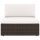 vidaXL 7-tlg. Garten-Lounge-Set Poly Rattan Braun