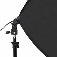 vidaXL Fotostudio-Set mit Softboxen und Hintergrundsystem