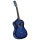 vidaXL Klassikgitarre f&uuml;r Anf&auml;nger mit Tasche Blau 4/4 39&quot;