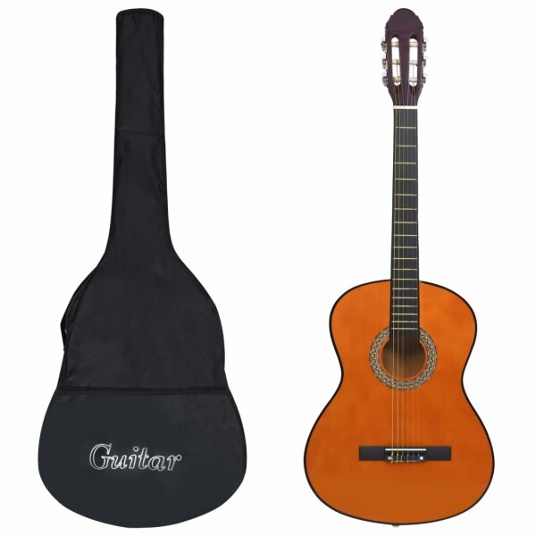 vidaXL Klassikgitarre f&uuml;r Anf&auml;nger mit Tasche 4/4 39&quot;