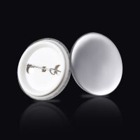 vidaXL Buttonmaschine mit 500 Button-Teilen 37 mm