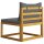 vidaXL 8-tlg. Garten-Lounge-Set mit Auflagen Massivholz Akazie