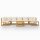 vidaXL 8-tlg. Garten-Lounge-Set mit Auflagen Creme Massivholz Akazie