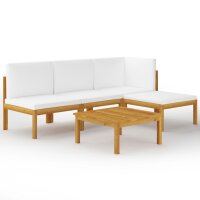 vidaXL 5-tlg. Garten-Lounge-Set mit Kissen...