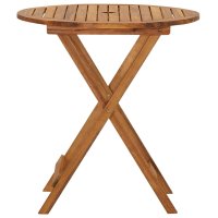 WOWONA 3-tlg. Garten-Essgruppe Klappbar Massivholz Akazie