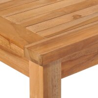 vidaXL 5-tlg. Garten-Essgruppe Massivholz Teak