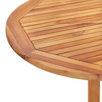 vidaXL 5-tlg. Garten-Essgruppe Klappbar Massivholz Teak