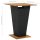vidaXL 5-tlg. Gartenbar-Set mit Kissen Poly Rattan Schwarz