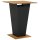 vidaXL 5-tlg. Gartenbar-Set mit Kissen Poly Rattan Schwarz