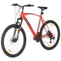 vidaXL Mountainbike 21 Gang 29 Zoll Rad 53 cm Rahmen Rot