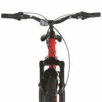 vidaXL Mountainbike 21 Gang 26 Zoll Rad 36 cm Rot