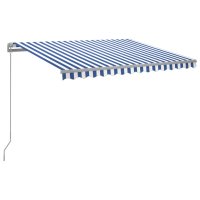 vidaXL Gelenkarmmarkise Einziehbar mit LED 300x250 cm...