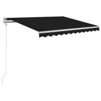vidaXL Gelenkarmmarkise Automatisch 300x250 cm Anthrazit