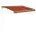 vidaXL Gelenkarmmarkise Automatisch 300x250 cm Orange und Braun