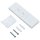 vidaXL Automatische Markise mit LED & Windsensor 500x300 Creme