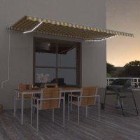vidaXL Automatische Markise mit LED & Windsensor...