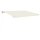 vidaXL Gelenkarmmarkise Automatisch 450x350 cm Creme