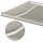 vidaXL Automatische Markise mit LED & Windsensor 500x350 cm Creme