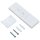 vidaXL Automatische Markise mit LED & Windsensor 500x350 cm Creme