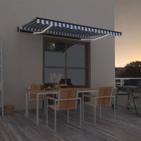 vidaXL Automatische Markise mit LED & Windsensor...