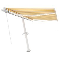 vidaXL Gelenkarmmarkise Einziehbar mit LED 300x250 cm...