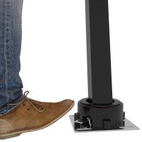 vidaXL Standmarkise Einziehbar Handbetrieben 450x300 cm...