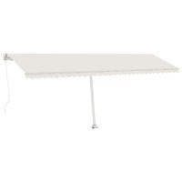 vidaXL Gelenkarmmarkise Einziehbar mit LED 600x300 cm...