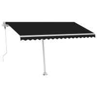 vidaXL Standmarkise Automatisch 400x350 cm Anthrazit